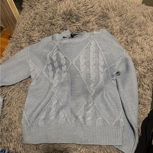 Women's Light Blue Sweater